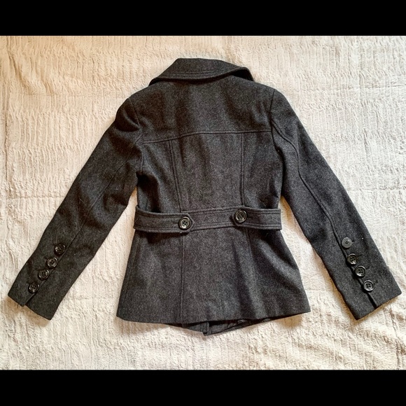 Guess Dark Gray Small Peacoat - Picture 3 of 7